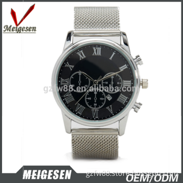 Mesh Band Stainless Steel Sub Dial with IPS Plating Watches